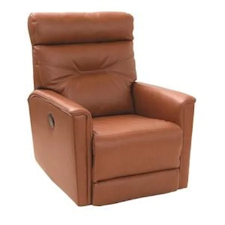 Top Grain Leather Match Power Recliner